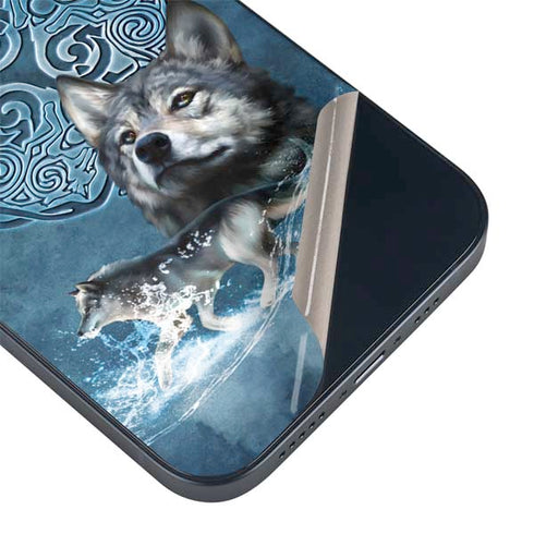 Brigid Ashwood Celtic Wolf iPhone 14 Plus Skin